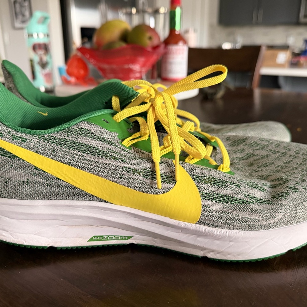Nike UO Green & Yellow Running Sneakers